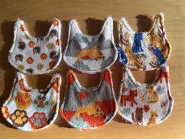Lot de 6 lingettes démaquillantes « chat »